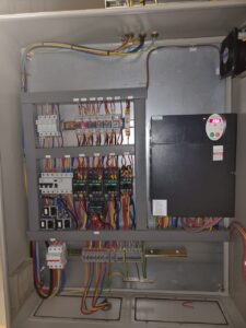 VFD control panel installation