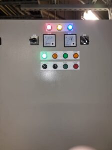 VFD control panel installed at Emirates Tower for efficient motor control