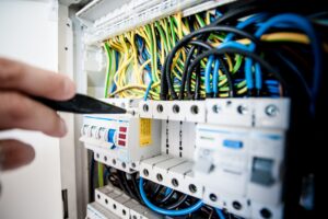 LS switchgear components installation by Smart Sense Technical Services